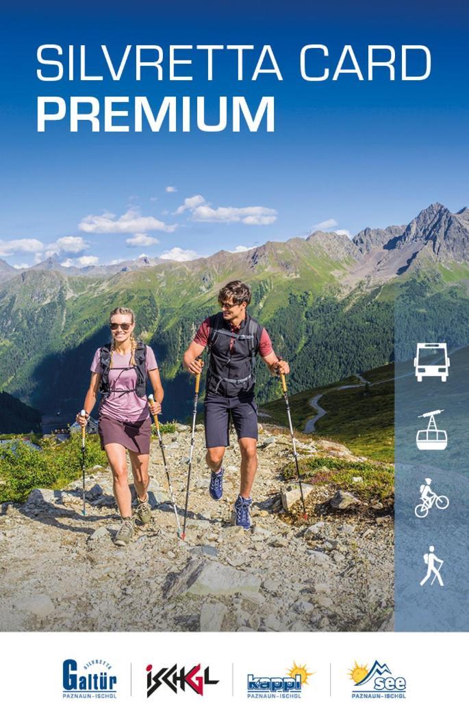 Vermunt - Silvretta Sommer Premium Card Inklusive Galtür Zewnętrze zdjęcie
